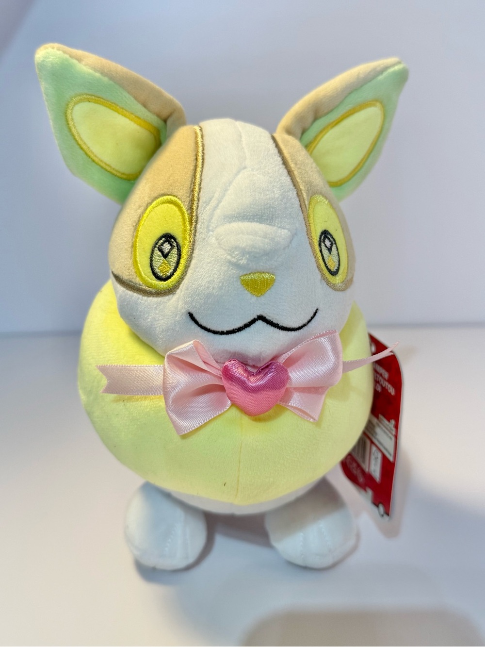 POKEMON 2026 Valentine's Day Plush YAMPER Bow Tie Herding Dog Stuffed Figure